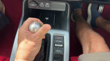 Honda Civic Type R - gear changing